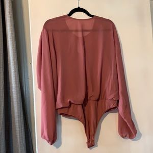 Mauve bodysuit